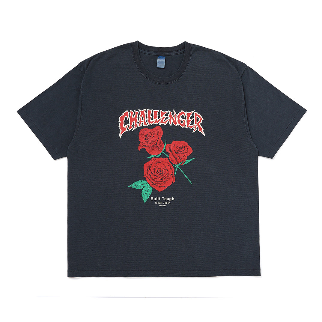 XL Tシャツ チャレンジャー PIGMENT ROSE TEE 夏物 半袖 PIGMENT ROSE TEE – CHALLENGER