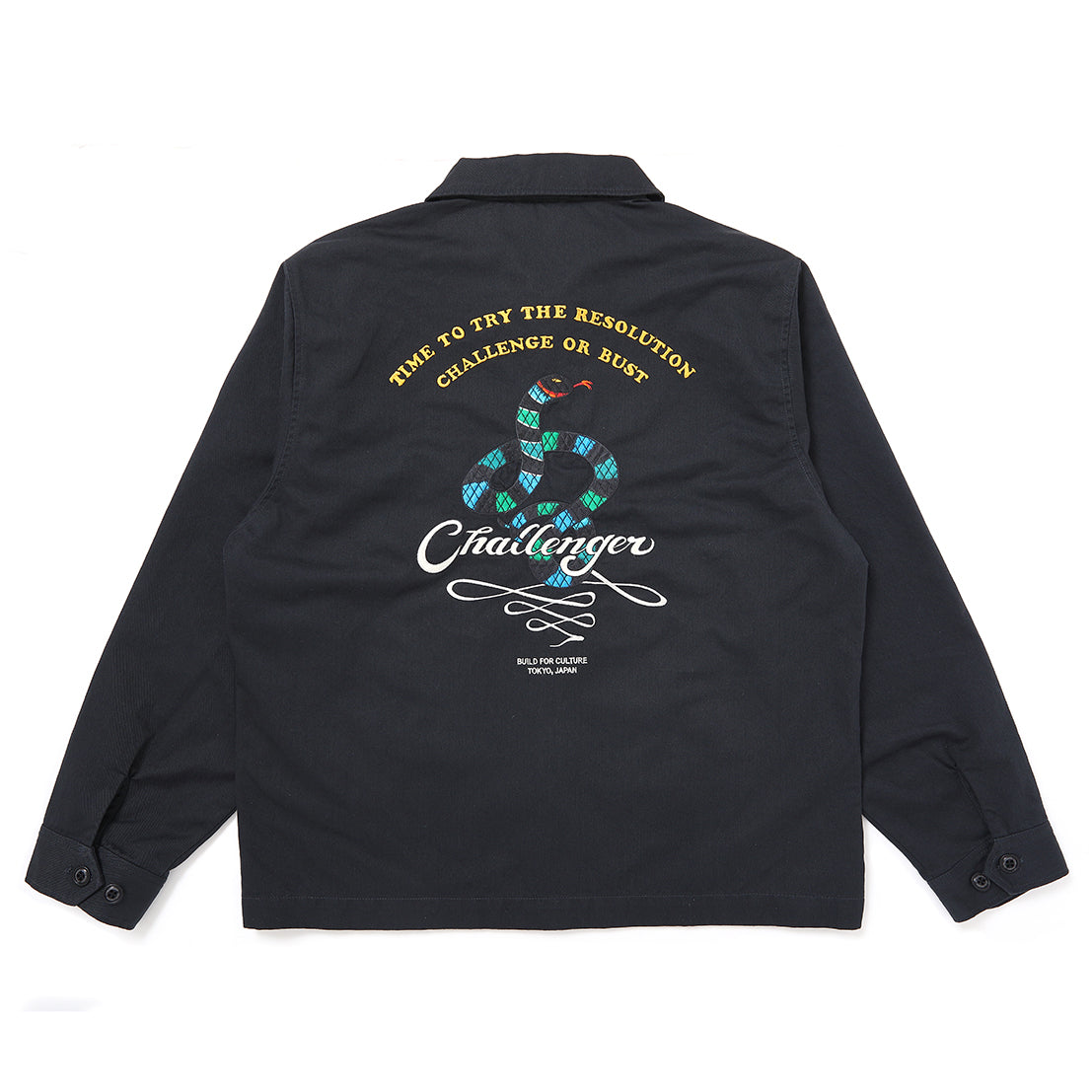 【美品】 CHALLENGER チャレンジャー アーム ボーン ブルゾン2500 CHALLENGER [チャレンジャー] NYLON BONE JACKET ナイロンボーン