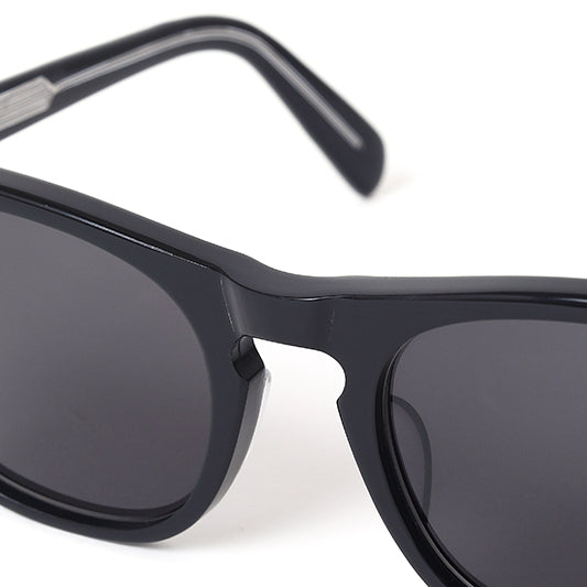 CHALLENGER × Lunetta BADA No.7 サングラス Lunetta BADA / SUNGLASSES MODIFIED NO.7【BLACK-GREEN LENS