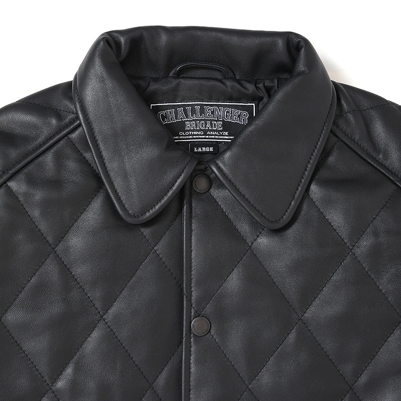 QUILTING LEATHER JACKET – CHALLENGER