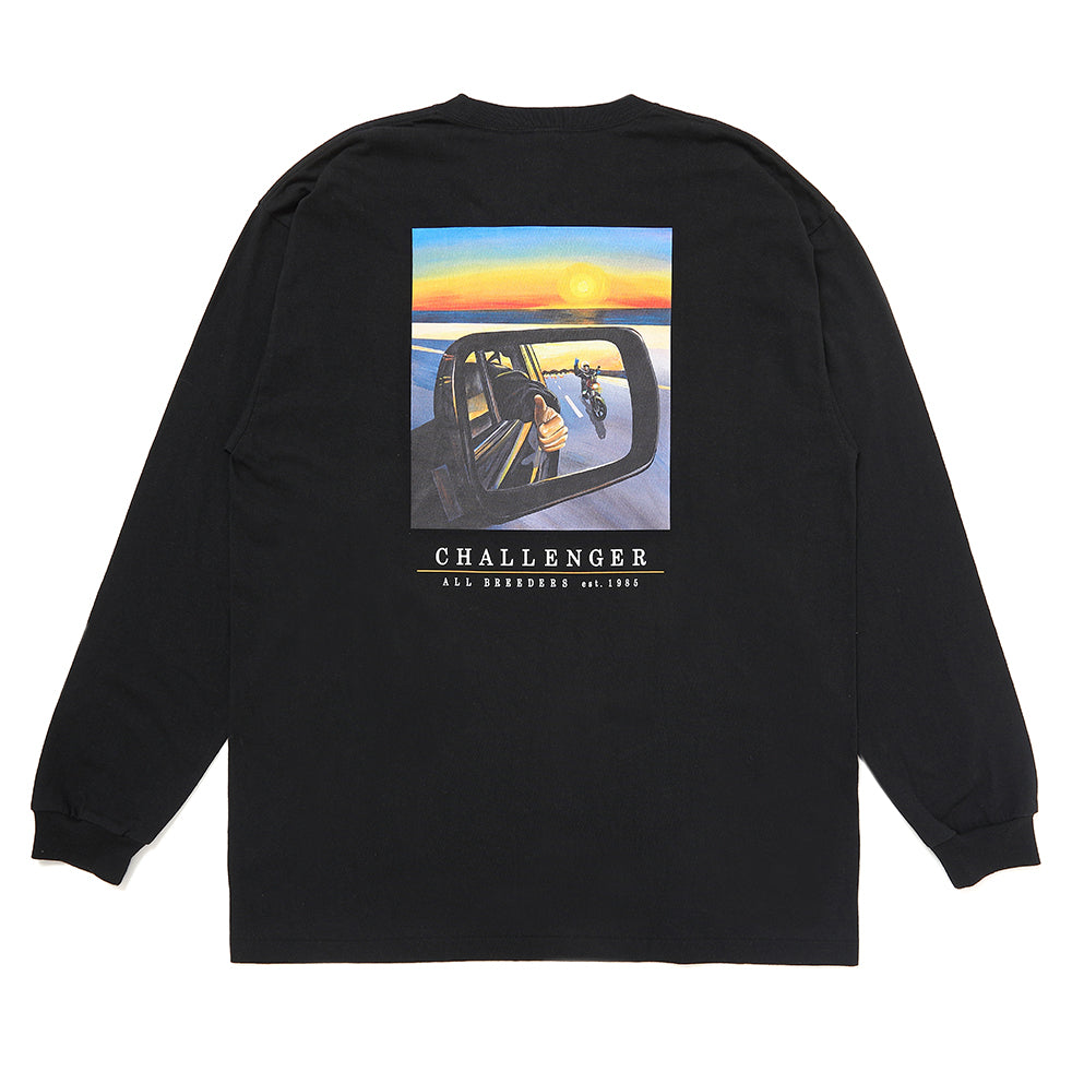 М　CHALLENGER MOON EQUIPPED L/S TEE　長瀬智也 CHALLENGERxMOON EQUIPPED L/S TEE L М CHALLENGER MOON EQUIPPED L/S
