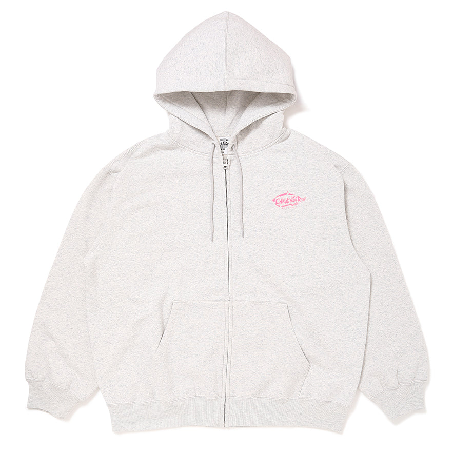 NEON WOLF ZIP HOODIE – CHALLENGER