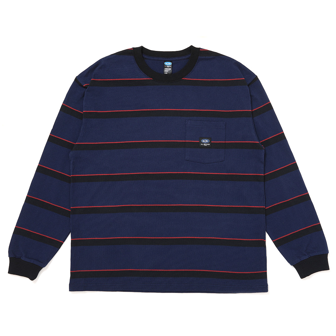 L/S AUTHENTIC BORDER TEE – CHALLENGER