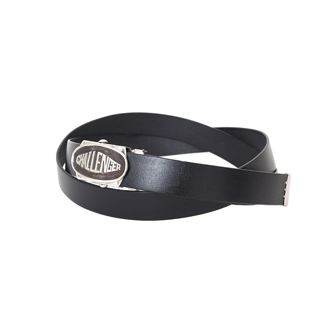 CHALLENGER 　チャレンジャー　LOGO LEATHER BELT LOGO LEATHER BELT – CHALLENGER