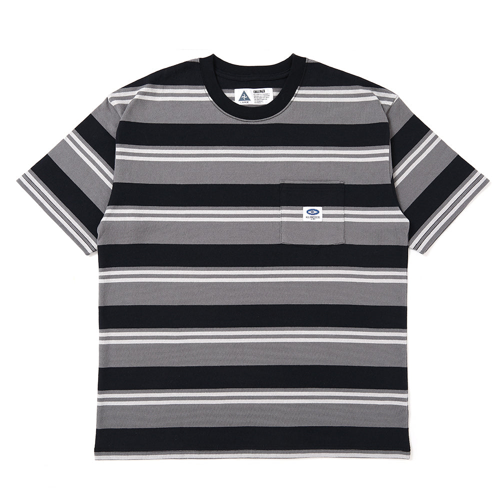 S/S BORDER TEE – CHALLENGER
