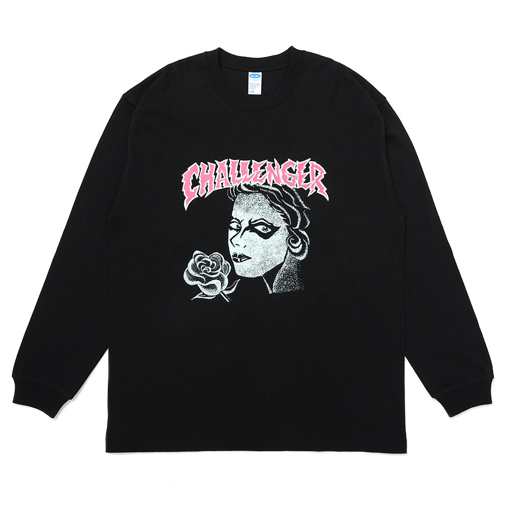 トップス [CHALLENGER] PUNK GIRL T L L/S PUNK GIRL TEE – CHALLENGER