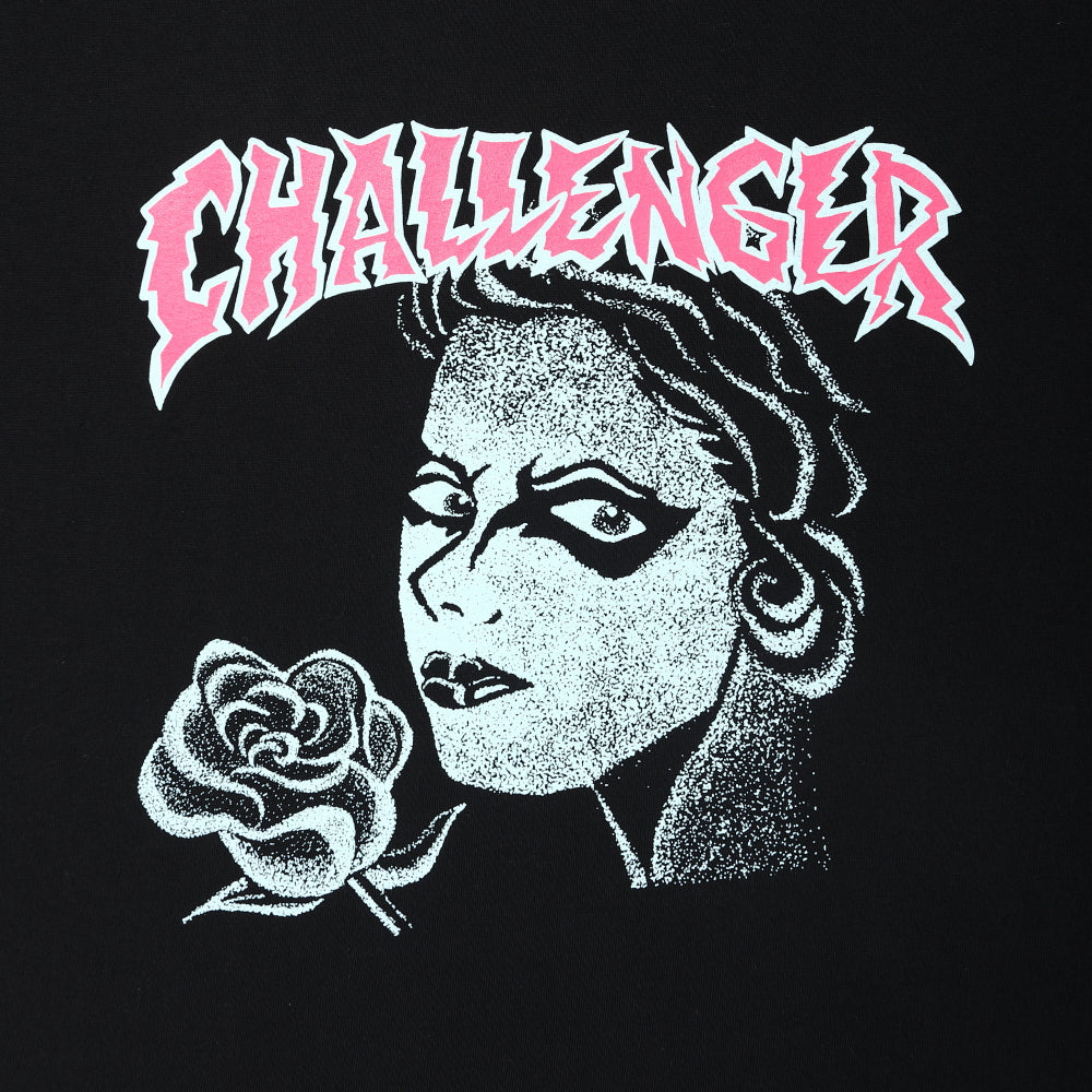 CHALLENGER - PUNK GIRL C/N SWEAT - BLACK – JAKS GARAGE