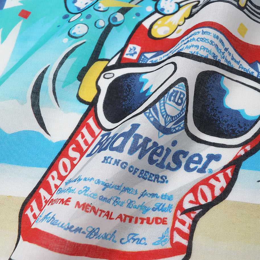 XL HAROSHI BUDWEISER CHALLENGER チャレンジャー HAROSHI x BUDWEISER x CHALLENGER / TEE
