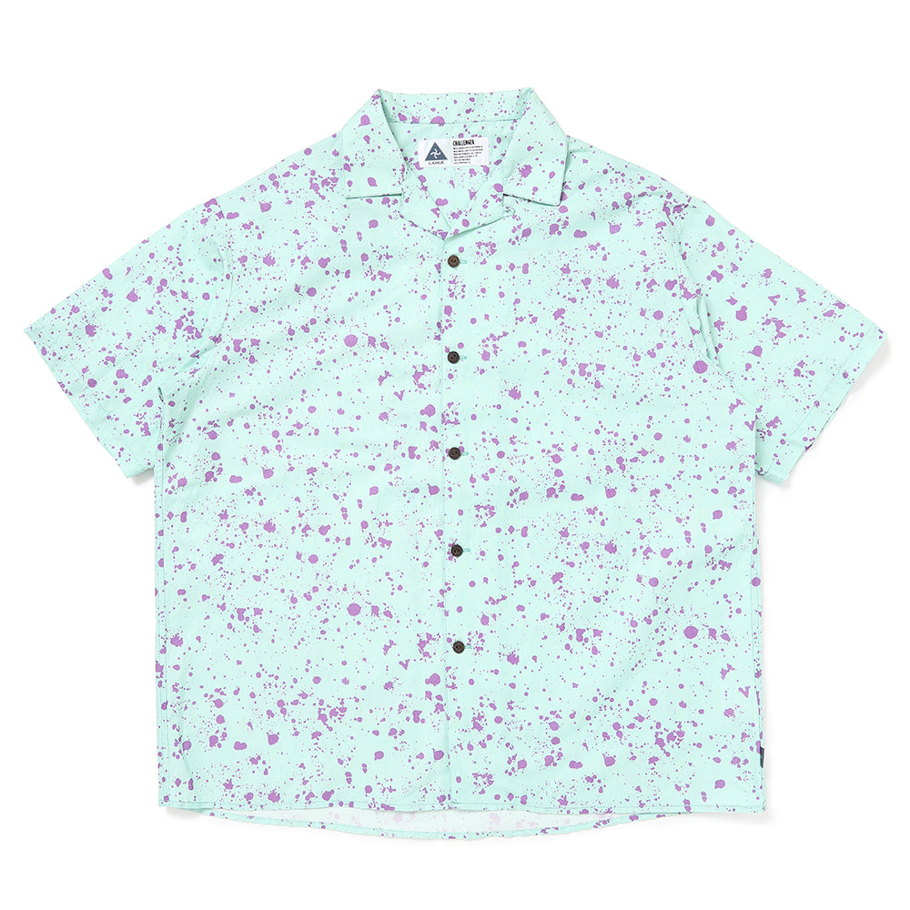 トップス CHALLEGER / S/S CHIP PRINTED SHIRT L CHALLENGER [チャレンジャー] S/S CHIP PRINTED SHIRT S/Sチップ