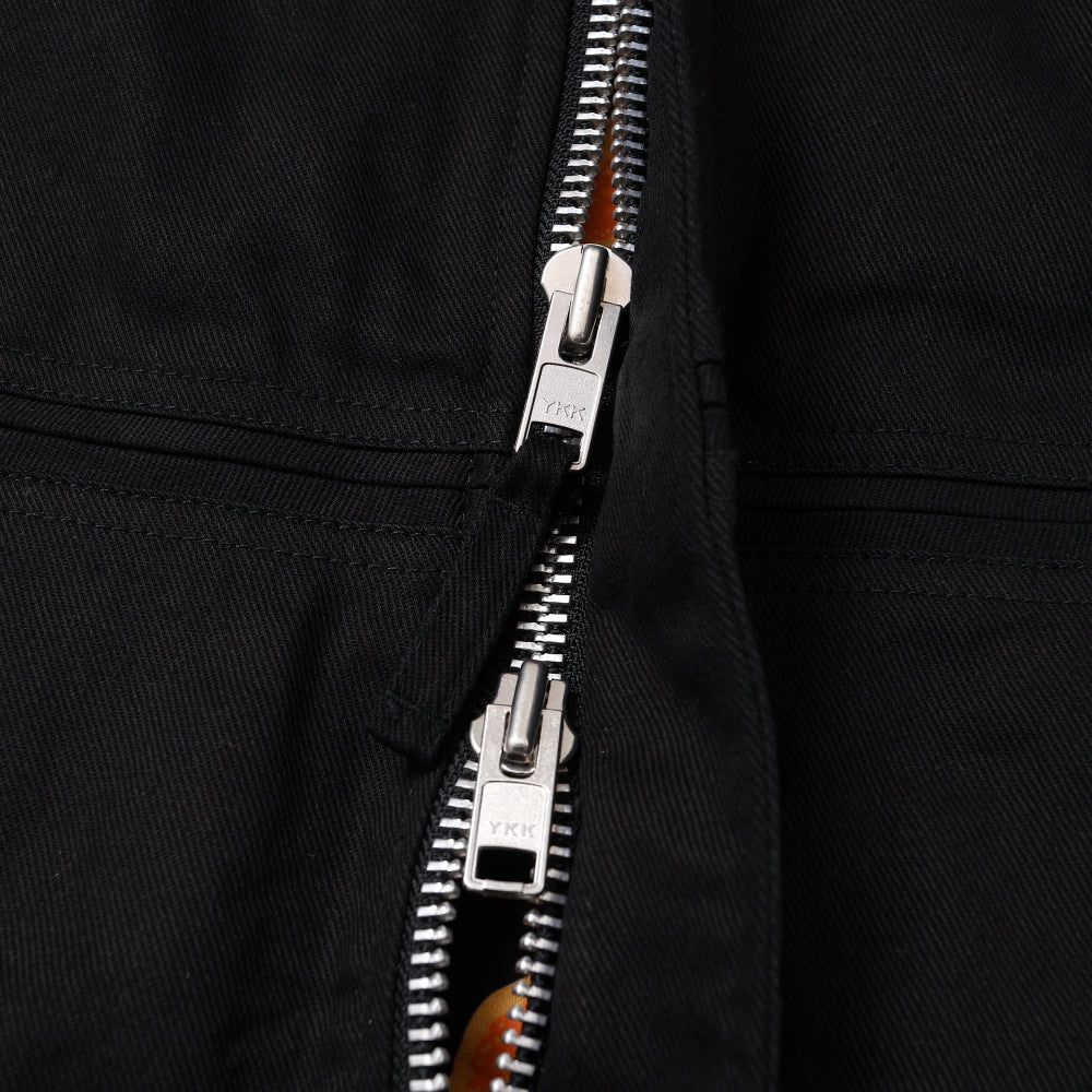CHALLEGER / DERBY VEST 黒　XL CHALLENGER/DERBY DOWN VEST（BLACK/NAVY）［ダービーダウン