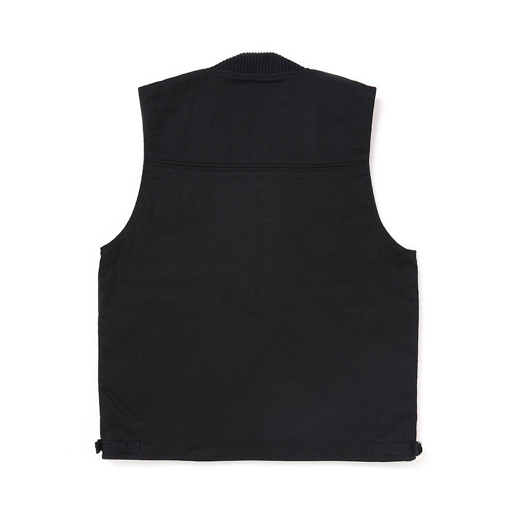 極美品 XL CHALLENGER DERBY DOWN VEST ダービー CHALLENGER/DERBY DOWN VEST（BLACK/NAVY）［ダービーダウン