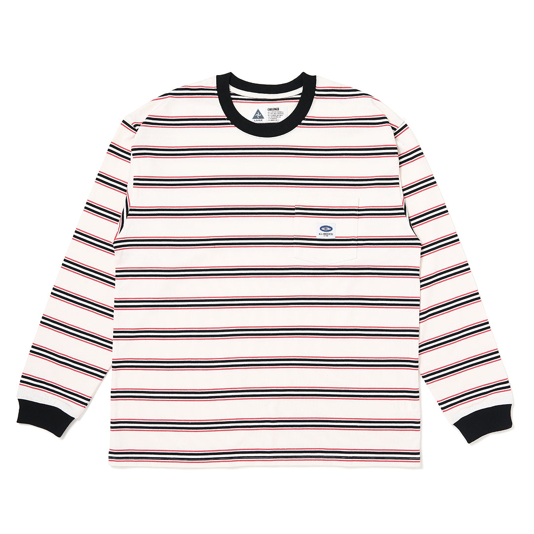 L/S AUTHENTIC BORDER TEE – CHALLENGER