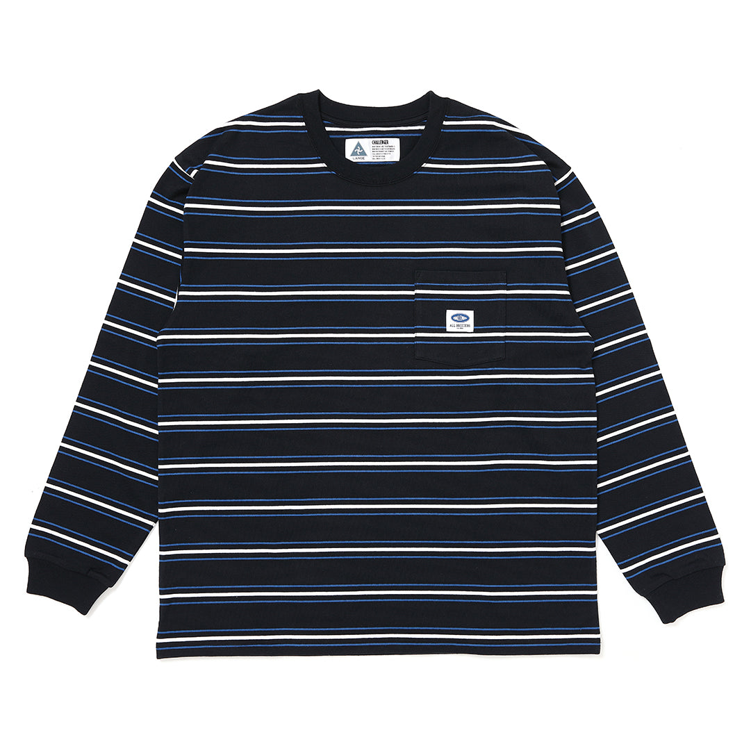 L/S AUTHENTIC BORDER TEE – CHALLENGER