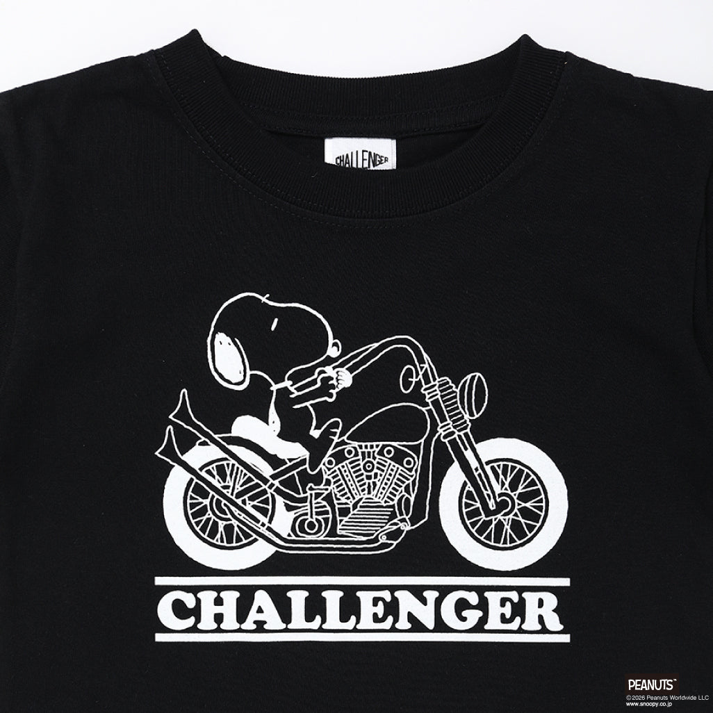 SNOOPY / KIDS TEE – CHALLENGER