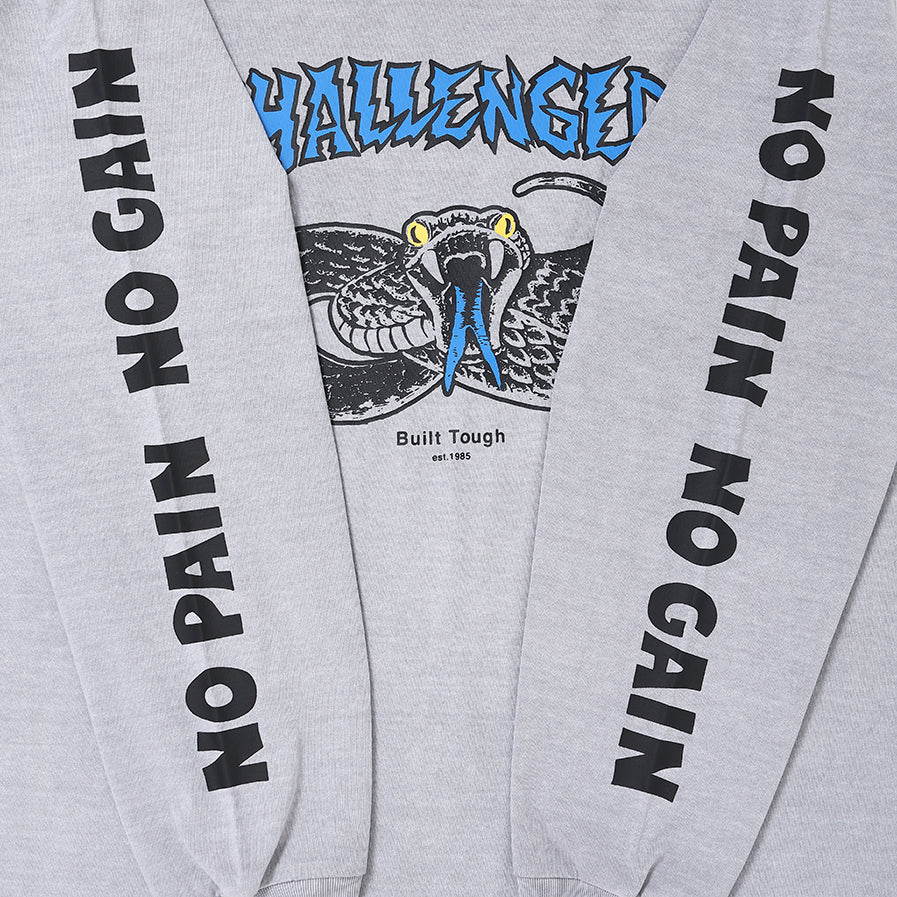 L/S PIGMENT SNAKE TEE – CHALLENGER