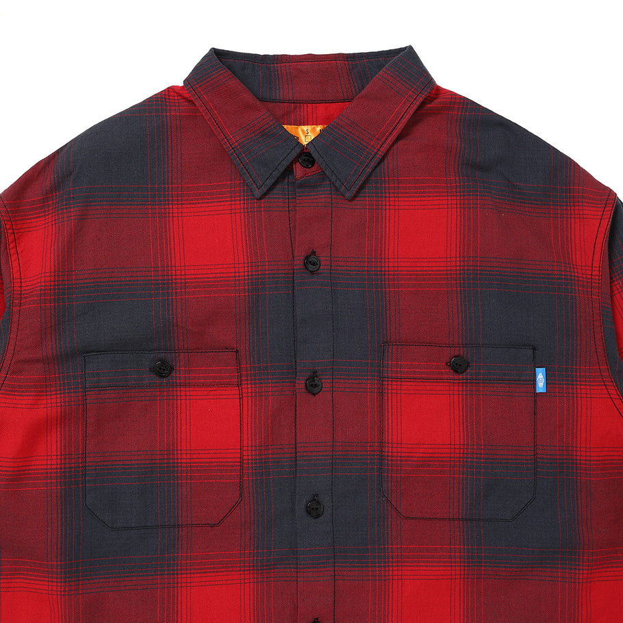 L/S SHADOW CHECK SHIRT – CHALLENGER