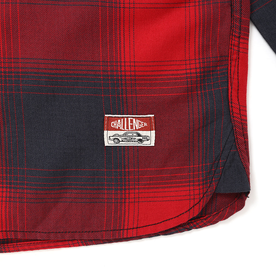 L/S SHADOW CHECK SHIRT – CHALLENGER