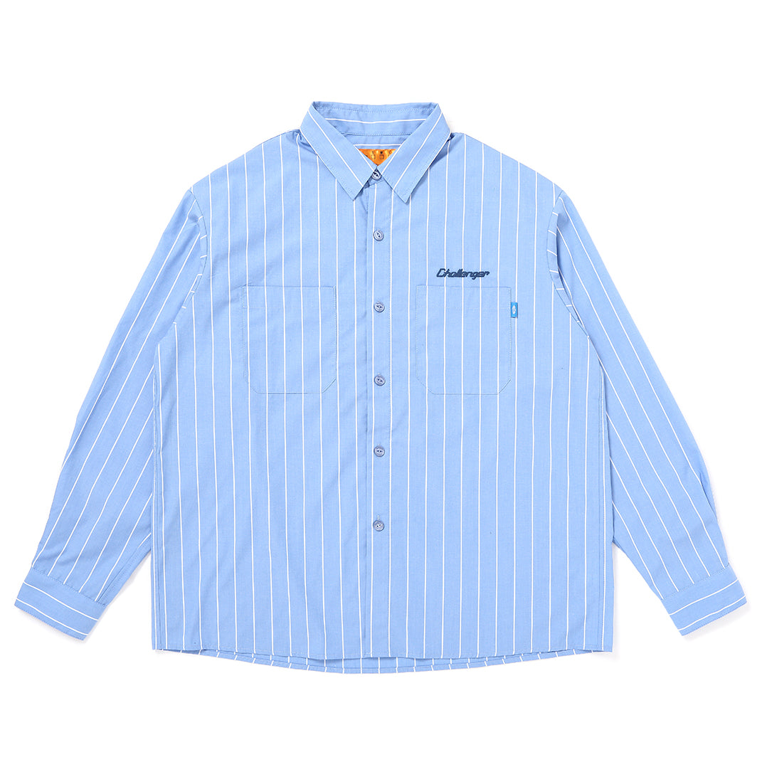 L/S STRIPE MECHANIC SHIRT – CHALLENGER