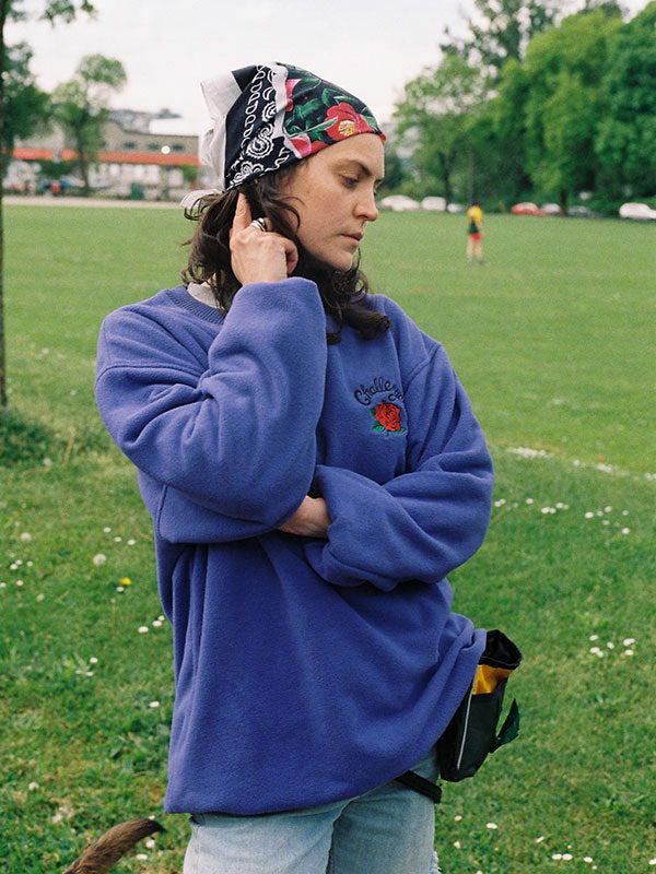 試着のみチャレンジャー【CHALLENGER】PUNK GIRLスウェット XL CHALLENGER 「PUNK GIRL C/N SW」 クルーネックスウェット