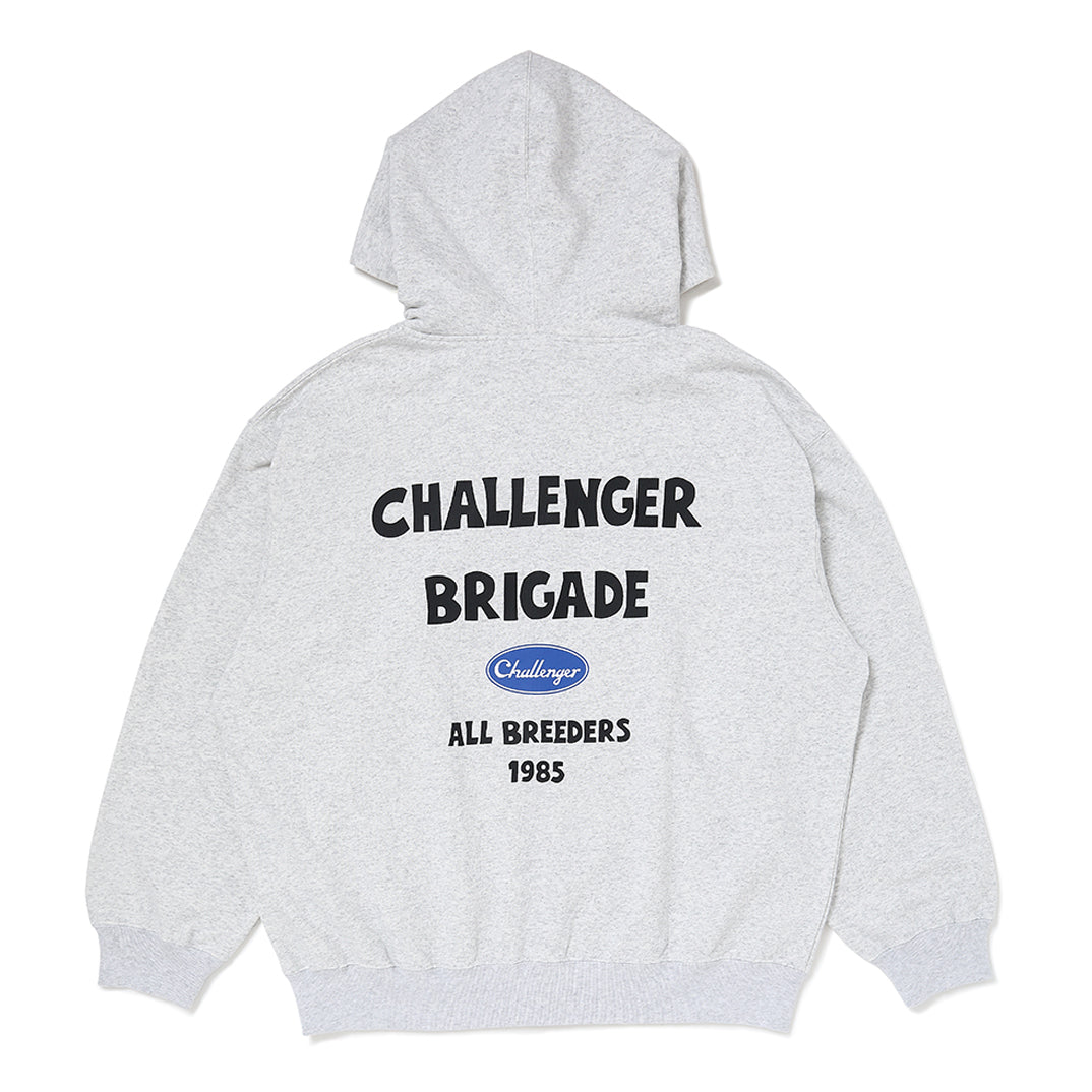 challenger brigade ダービージャケット ベスト バイカー BRIGADE ZIP HOODIE – CHALLENGER