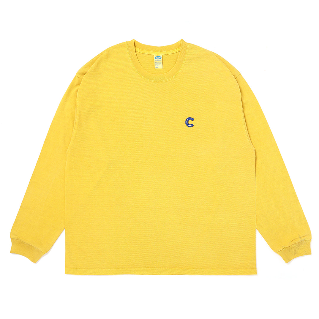 L/S PIGMENT C PATCH TEE – CHALLENGER