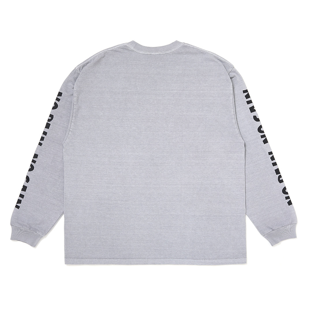 L/S PIGMENT SNAKE TEE – CHALLENGER