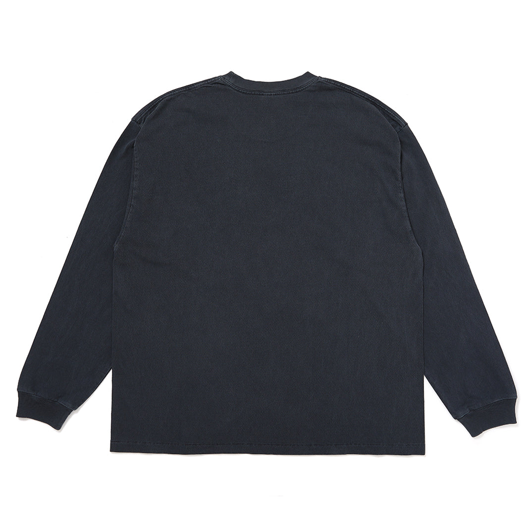 L/S PIGMENT SPIRAL SNAKE TEE – CHALLENGER