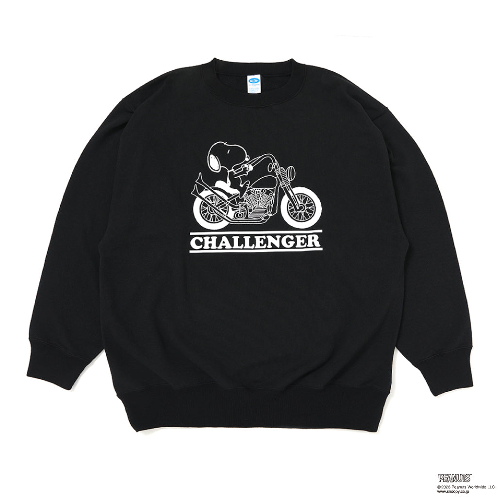 SNOOPY / C/N SWEAT – CHALLENGER