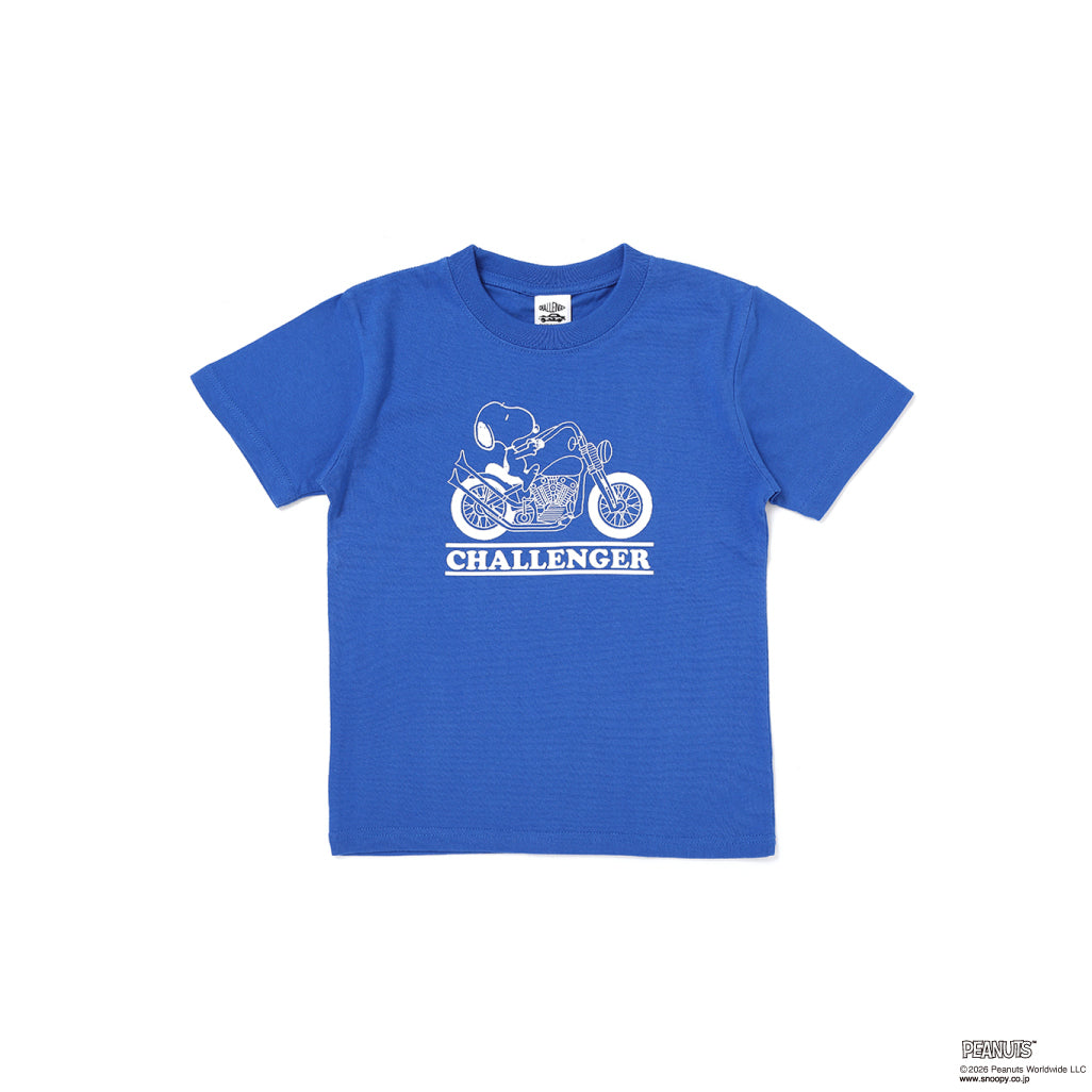 SNOOPY / KIDS TEE – CHALLENGER