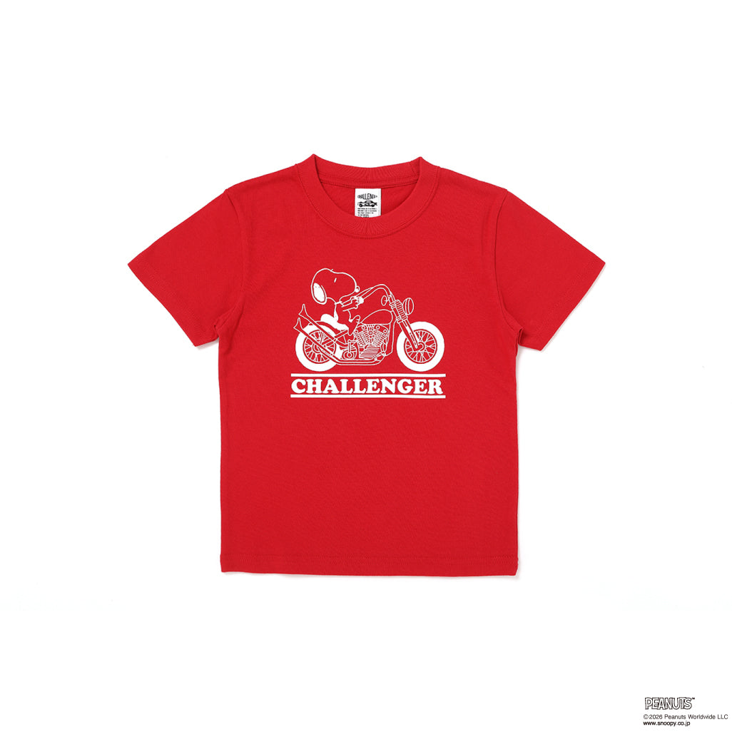 SNOOPY / KIDS TEE – CHALLENGER